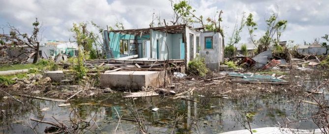 Photo: Hurricane damage in Barbuda.