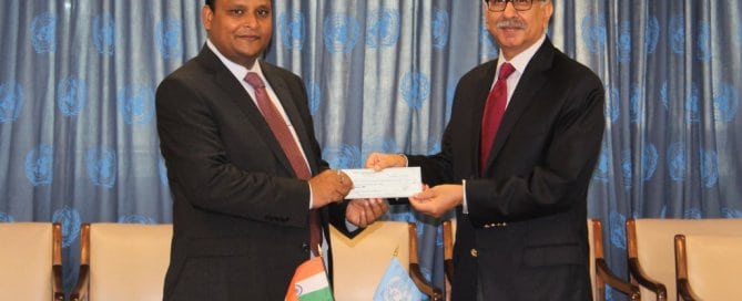 Photo: India makes a US$100,000 contribution to increase the role developing countries play in tax policy regarding sustainable development.