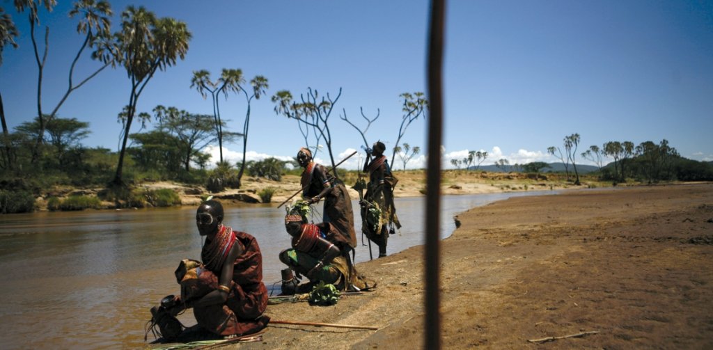 Members of the Samburu tribe in Kenya. Samburu women pastoralists are affected by climate change. Getty Images /Kitra Cahana
