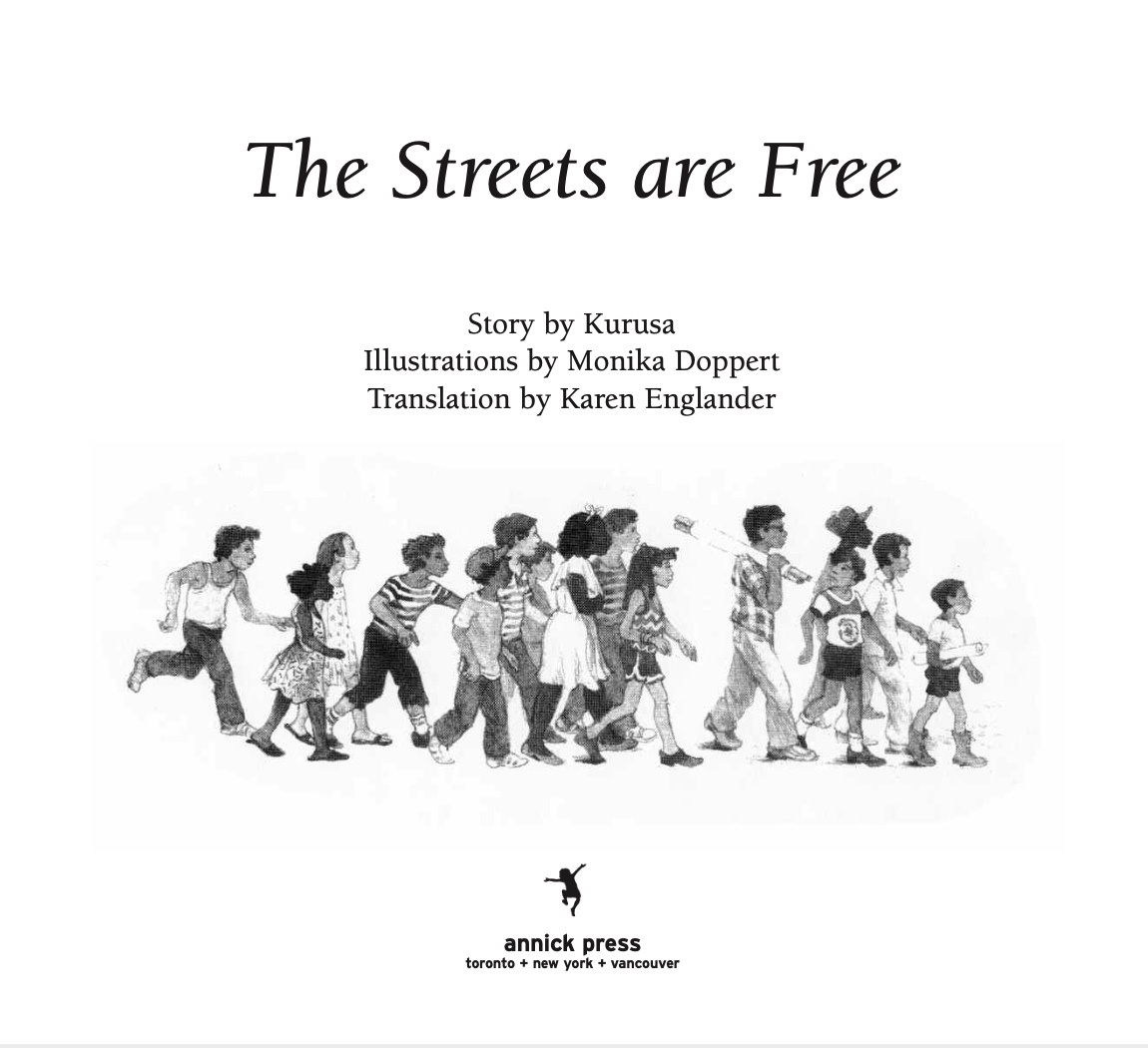 streets-are-free Camila Cartographer book cover