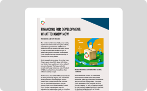 Financing For Development: What to Know Now