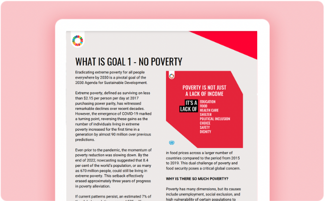 poverty in world essay