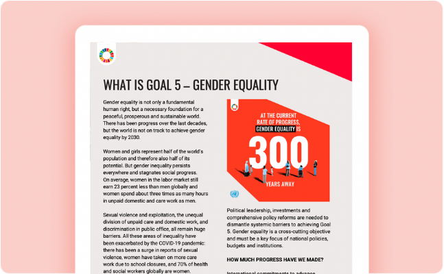 gender equality in society essay