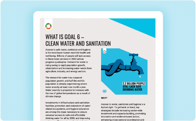 clean water and sanitation essay for class 3