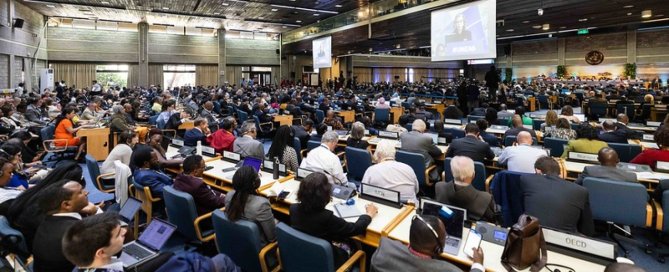 UN Assembly room