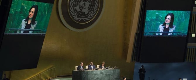 Durante dos días se celebra en la Asamblea General de la ONU un debate de alto nivel para promover la tolerancia y la reconciliación. Foto: ONU/Eskinder Debebe