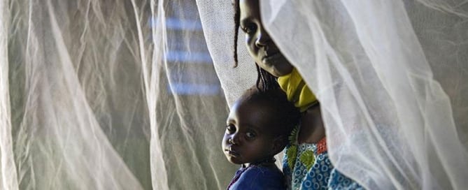 Los mosquiteros salvan a los niños. Foto UNICEF