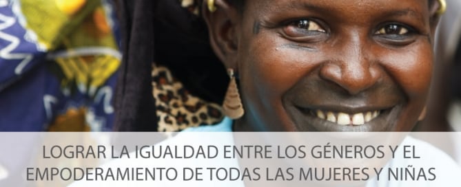 Objetivo 5: Lograr la igualdad entre los géneros y el empoderamiento de todas las mujeres y niñas. Foto ONU