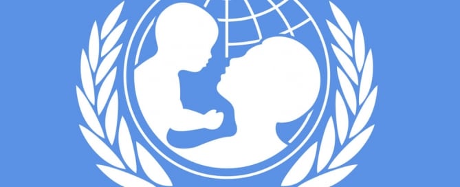 Logo de UNICEF. Foto UNICEF