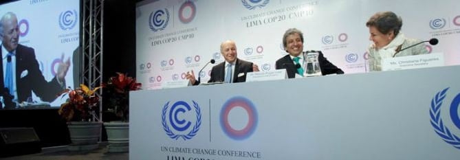 Naciones Unidas, Francia y Perú muestran acciones climáticas cooperativas.