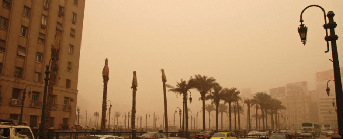 Contaminación en El Cairo, Egipto. Foto de archivo: Banco Mundial/Kim Eun Yeul