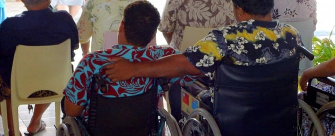 Según la OMS, alrededor de un 15% de la población mundial vive con alguna forma de discapacidad. Foto: UNISDR