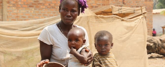 Un 70% de las personas que sufren hambre en el mundo son mujeres. Foto: PMA África Occidental