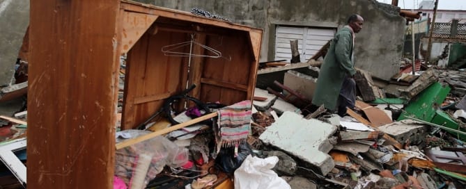 Los Estados insulares del Caribe son más propensos a sufrir las consecuencias de los desastres naturales impulsados por el cambio climático. Foto de archivo: PNUD