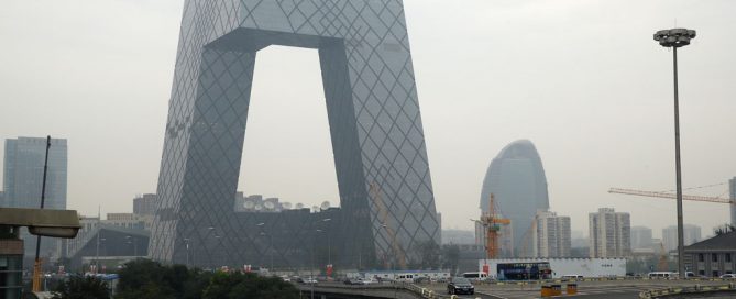 Contaminación atmosférica en la ciudad de Pekín. Foto: Banco Mundial/ Wu Zhiyi