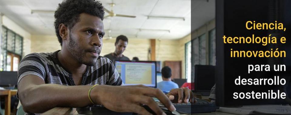 Una persona trabajando en una computadora