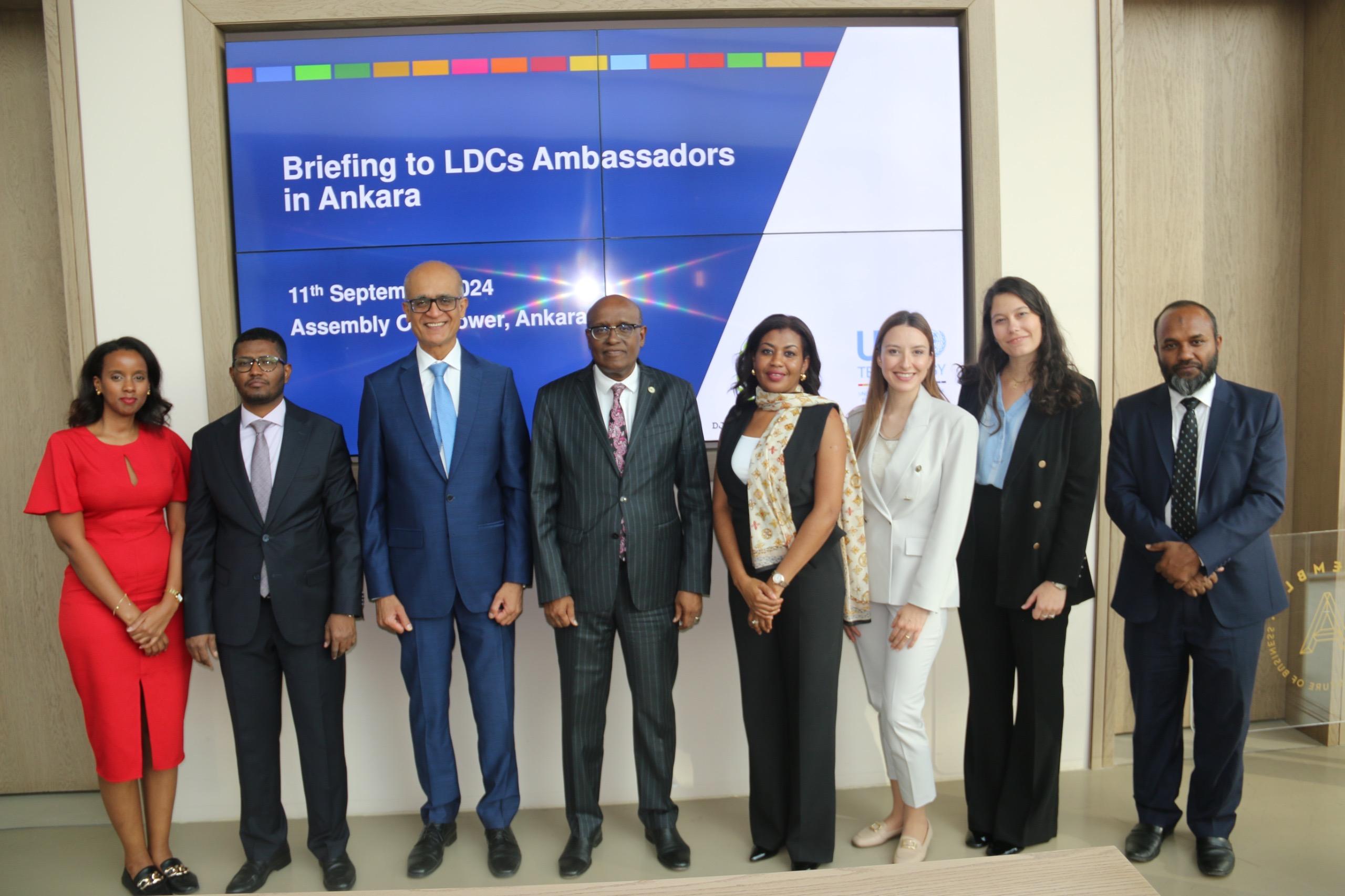 Briefing to LDCs Ambassadors in Ankara