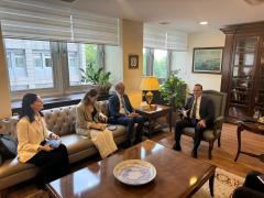 UN Technology Bank Team with Deputy Minister of MoFA Ambassador H.E. Mehmet Kemal Bozbay