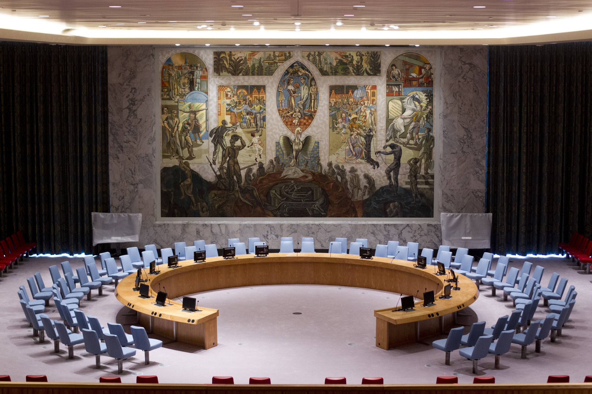 Зал Совета Безопасности, UNN065G.01, 1952, Норвегия