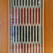 采用传统毛利设计的Tukutuku嵌板, UNNY124G.01-.43, 2015,新西兰