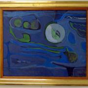 Composition en vert et bleu (Композиция зеленого и синего), UNNY179G, 1959, USSR 