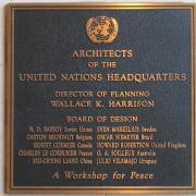 Architects of the United Nations Headquarters, UNNY104G, 1991, Anonymous