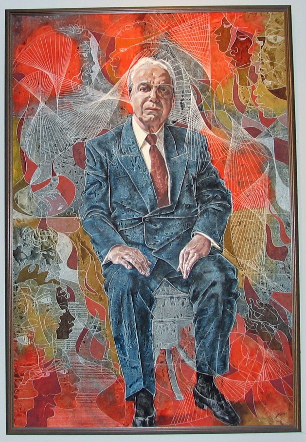 Portrait of Javier Perez de Cuellar, UNNY022G, 1992, Friends of Perez De Cuellar
