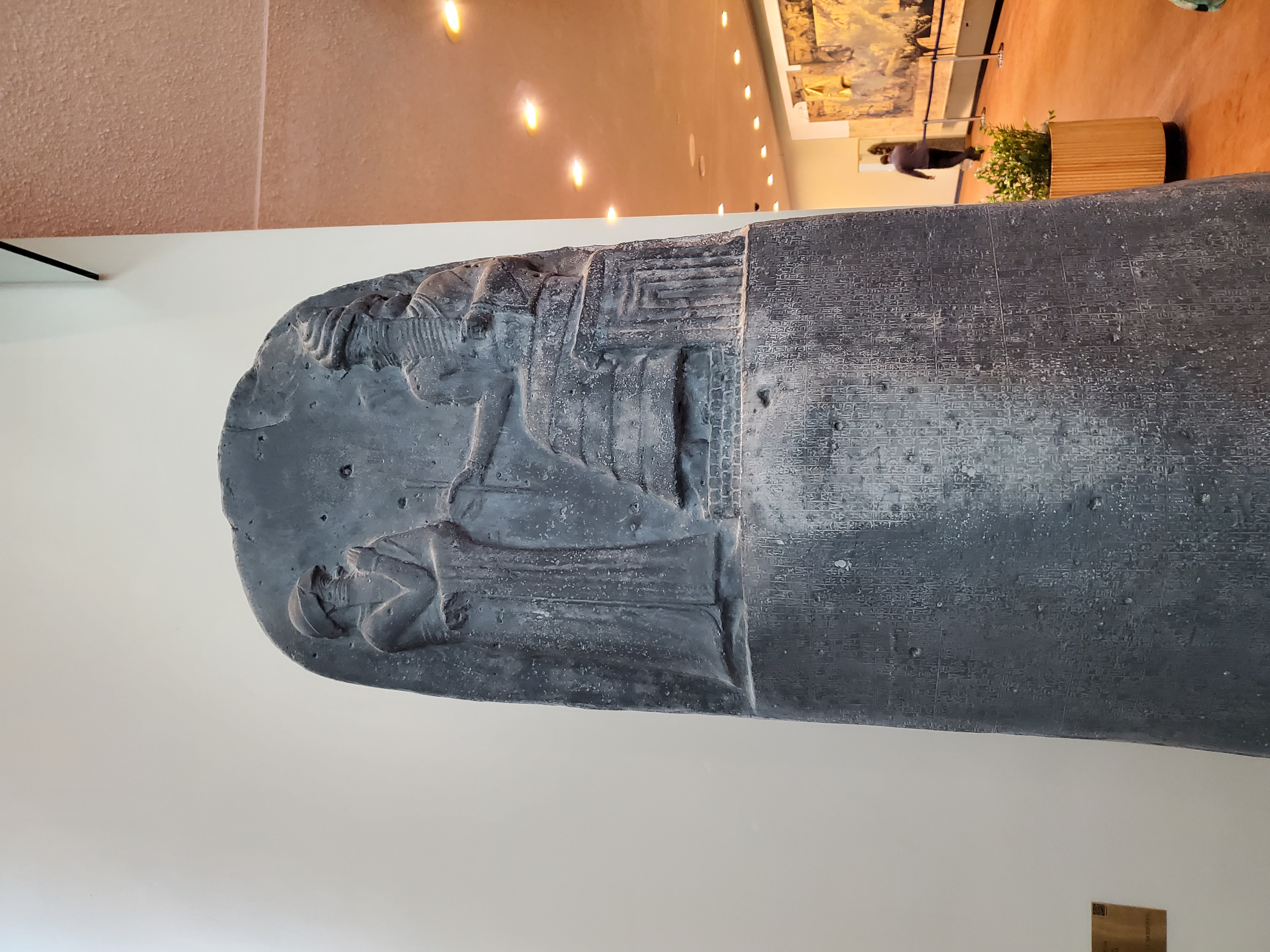 Replica of The Codes of Hammurabi, UNNY076G, 1977, Iraq