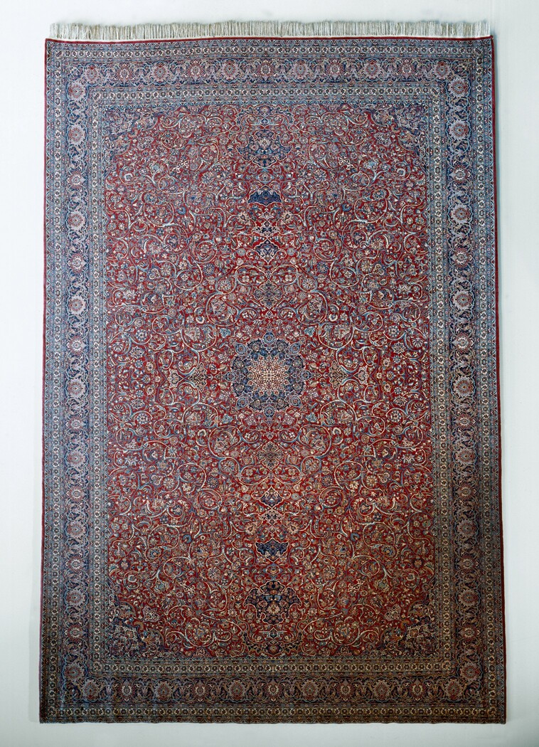 Isfahan Persian Rug, UNNY090G, 1952, Iran