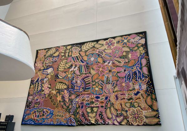 Mola Tapestry, UNNY133G, 1993, Government of Panama