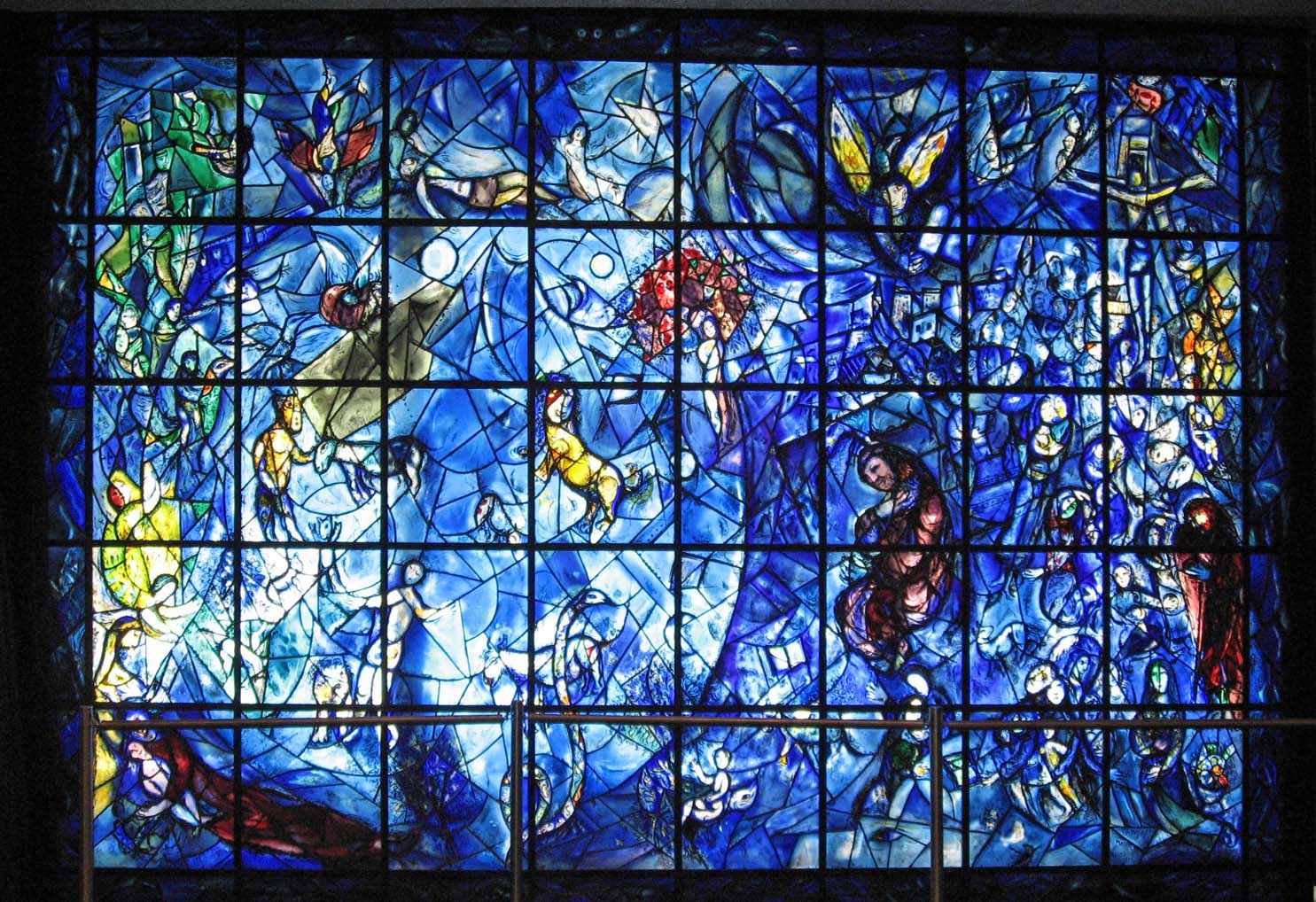 Memorial to Dag Hammarskjöld, UNNY136G, 1964, UN Staff Memorial Committee and Marc Chagall