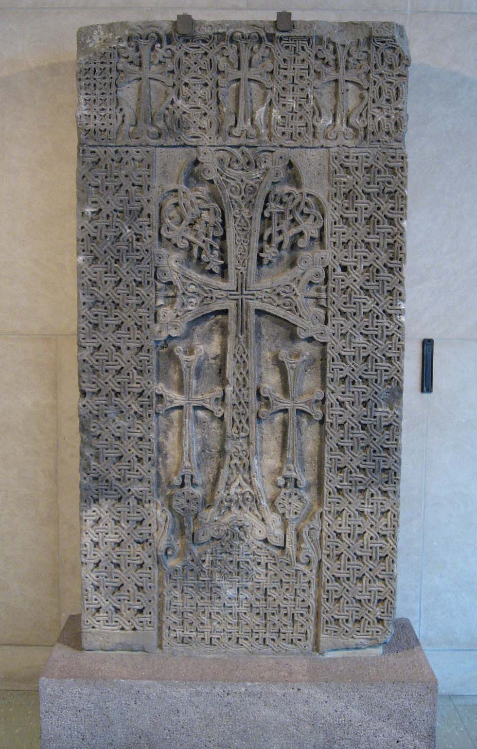 Khatchkar (Basalt Cross), UNNY189G, 1995, Armenia