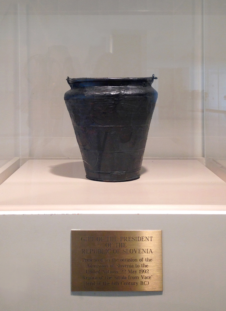 Replica of Situla from Vače, UNNY194G, 1992, Slovenia