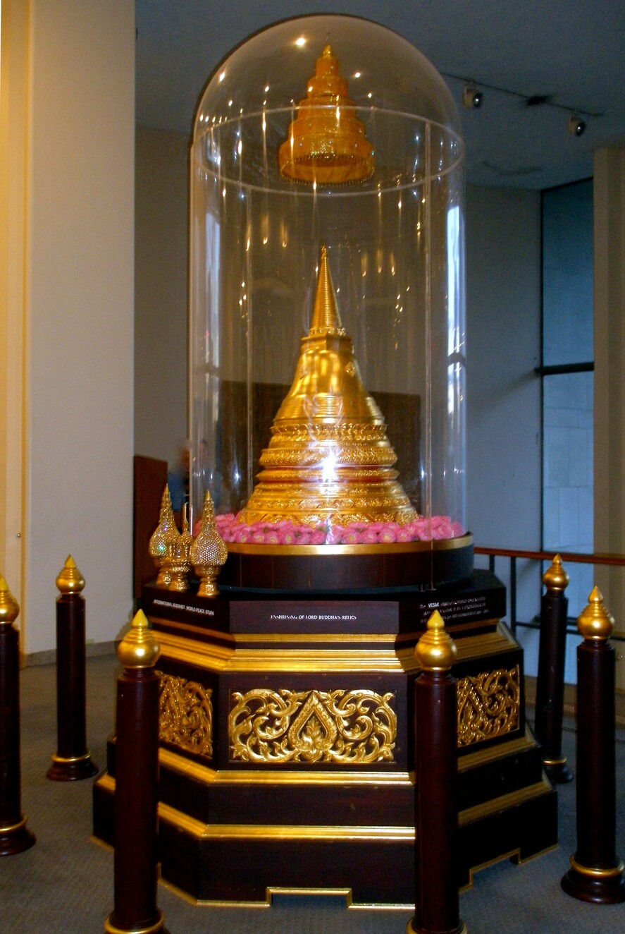 Memorial Buddhist Stupa for the International Recognition of Vesak Day., UNNY261G, 2006, Thailand