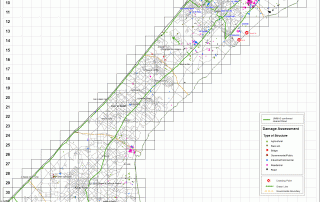 Gaza Strip - Mine action assessment - OCHA map