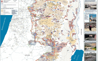 West Bank: Access and Closure - OCHA map