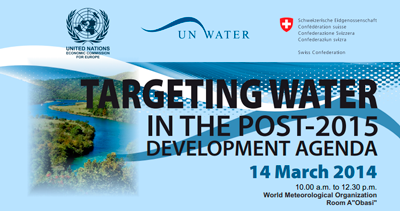 Targeting water in the post-2015 development agenda