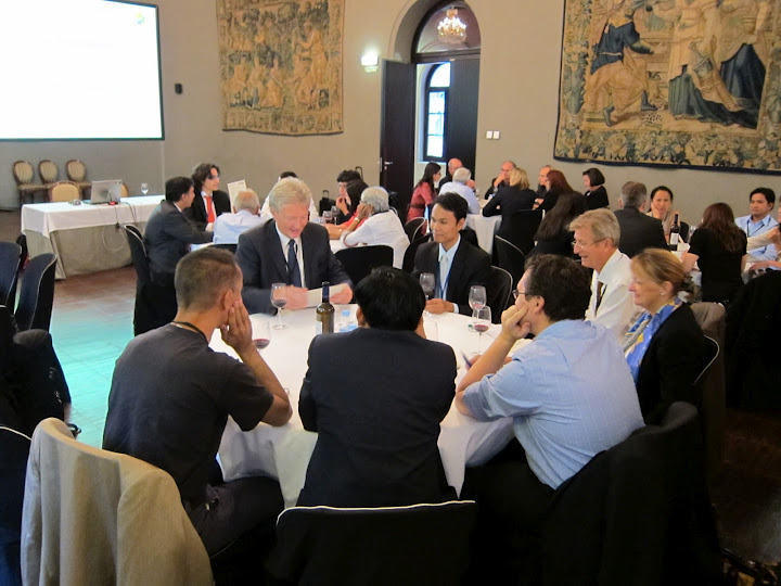 Working group during a discussion session on 3 October 2012
