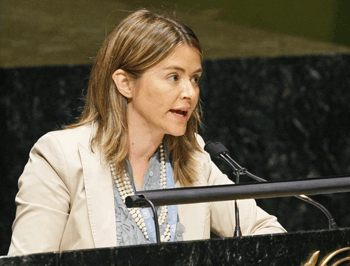 Catarina de Albuquerque, Relatora Especial de Naciones Unidas sobre el derecho humano al agua potable y al saneamiento