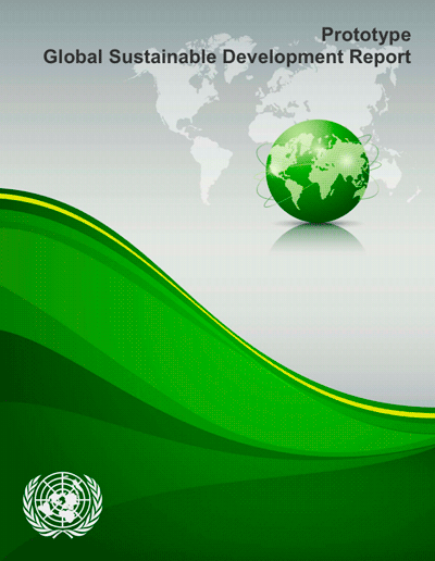 Portada del Global Sustainable Development Report