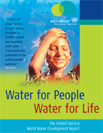 1st United Nations World Water Development Report:  Water for people, water for life. Chapter 7
