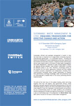 Flyer of global meeting - Sustainable Water Management in Cities: Engaging Stakeholders for Effective Change and Action