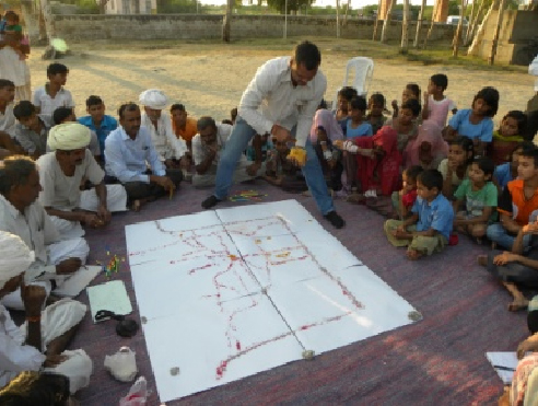 Gestión de recursos hídricos para la adaptación al cambio climático mediante acción comunitaria en el Desierto Thar, India