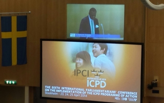 The sixth international parliamentarians’ conference on the implementation of the ICPD Programme of Action, with Dr. Babatunde Osotimehin of UNFPA as one of the initial speakers. The sixth international parliamentarians’ conference on the implementation of the ICPD Programme of Action, with Dr. Babatunde Osotimehin of UNFPA as one of the initial speakers.