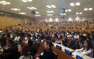 A side of the audience during the Second International Young Leaders Assembly