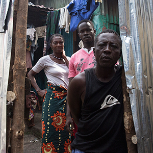 Family in Sierra Leone.