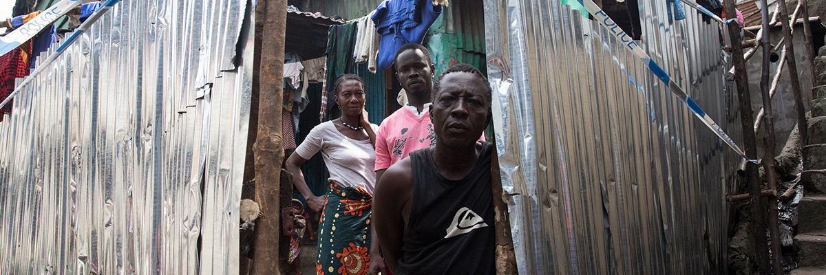 Family in Sierra Leone.