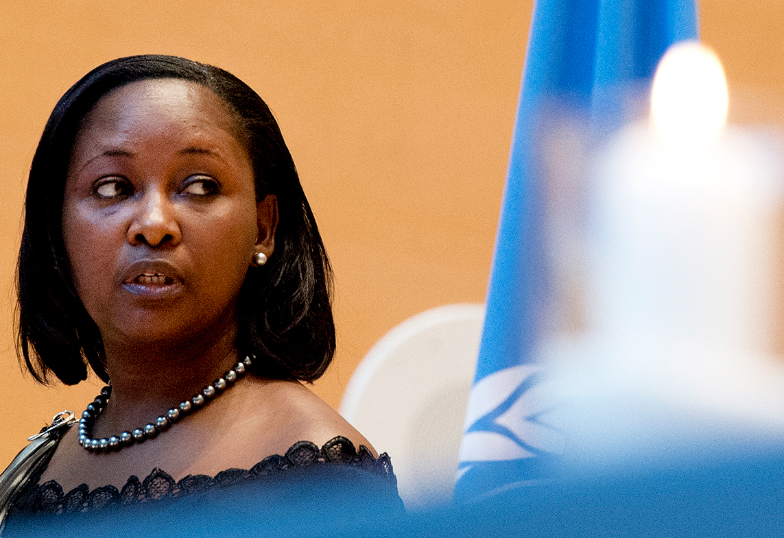 Soline Nyirahabimana, Permanent Representative of the Republic of Rwanda to UNOG.