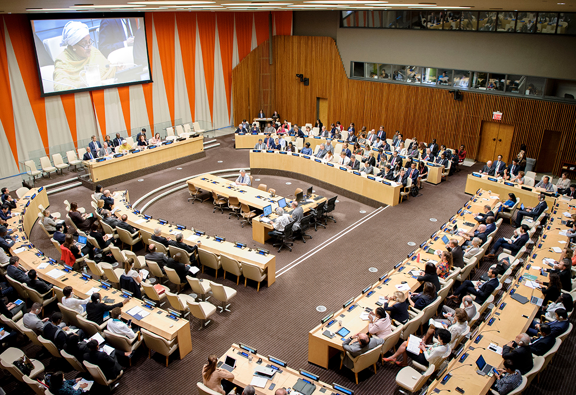 联合国经社会大厅